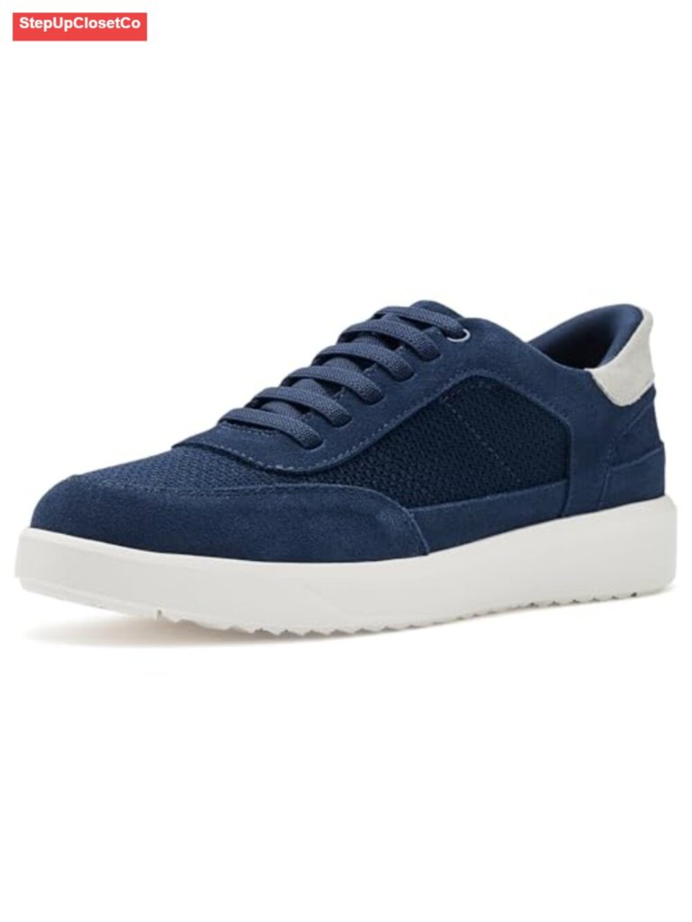 Leather Sneaker Handsfree Pull-On Round Toe